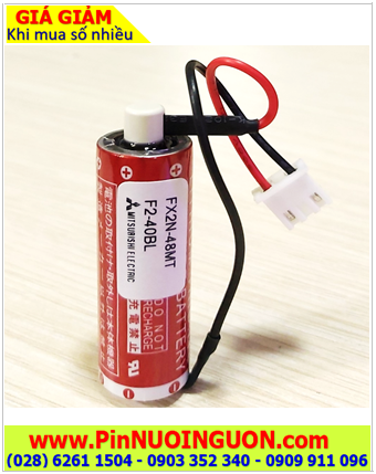 Pin Mitsubishi FX2N-48MT; Pin nuôi nguồn Mitsubishi FX2N-48MT Lithium 3.6v AA 1800mAh chính hãng, Xuất xứ NHẬT 